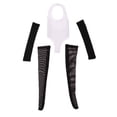thumbnail image 2 of 1/6 Trajes Natación Para Mujer Guantes De Calcetines Altos Para De Acción '' Yotijar Conjunto de traje de baño femenino, 2 of 10