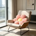 thumbnail image 6 of Sunflower Flower Floor Pillow,Super Soft Plush Daisy,Soft Comfortable Plush Sunflower Seat,Cute Home Decoration Kids Girls Women Gifts 15.7x15.7 In, 6 of 6