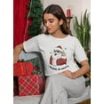 thumbnail image 2 of I Believe In Santa! T-Shirt Women -Smartprints Designs, Female Medium, 2 of 4