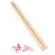 thumbnail image 2 of Paquete de 2 palos de Yoga, Corrector de espalda de poste, herramienta de estiramiento multiusos, entrenamiento en apariencia de cuerpo, herramienta de Madera 50cm DYNWAVEMX Postes de yoga, 2 of 7