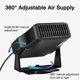 thumbnail image 3 of Car Cabin Heater, Heated Car Fan, 2 in 1 Fan Heater Function, 3 of 5