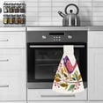 thumbnail image 6 of Hanging Towels 1 Pcs, Dish Towels Bird Singing On Branch Absorbent Hand Towels with Hanging Loop Washcloth for Bathroom Kitchen, 6 of 6