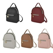 Younar Women Bags Backpack Purse PU Leather Zipper Bags Multi-pocket Large-capacity Women Handbag Casual Backpacks Shoulder Bags