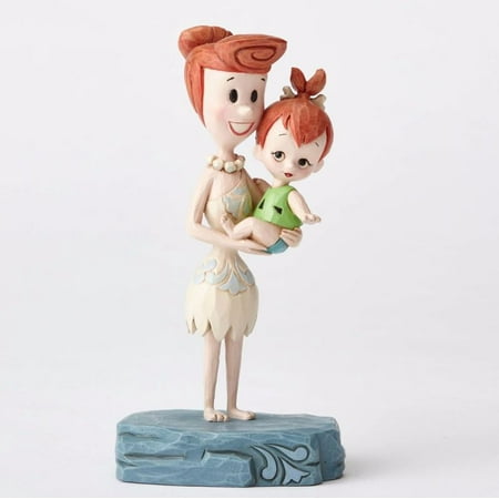 Jim Shore Hanna Barbera Beautiful Bond Wilma And Pebbles