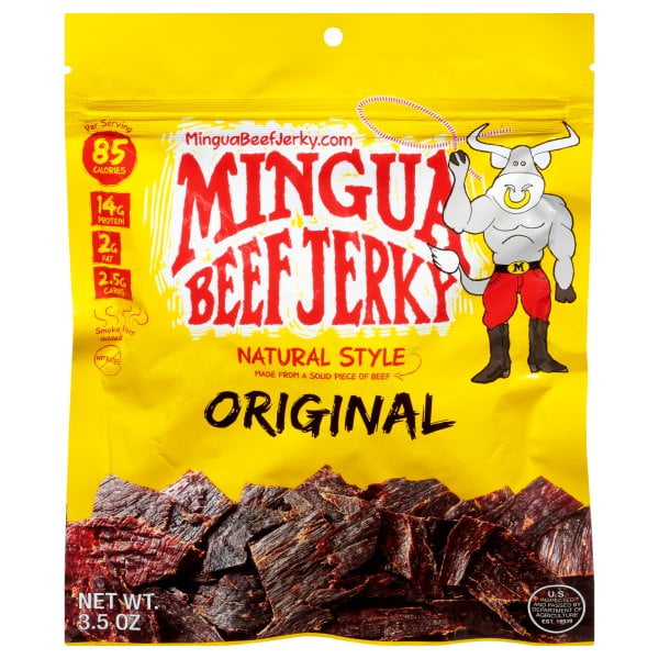 Mingua Mingua Brothers  Beef Jerky, 4 oz