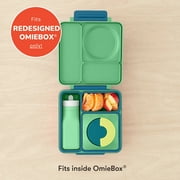 OmieBottle for OmieBox - Silicone liquid hydration accessory with straw - Green by OmieLife