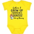 thumbnail image 3 of Inktastic Future Dentist Like Mommy Girls Baby Bodysuit, 3 of 5