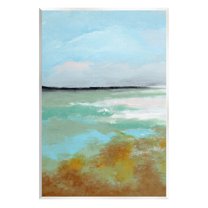 Stupell Industries Abstract Ocean Moss Scenery Painting Unframed Art Print Wall Art, Design by Nikita Jariwala