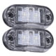 thumbnail image 2 of 10-30V 2LED Luz de posición lateral Lámpara de señal de giro de alto brillo para automóviles Camiones Remolques RVsBlanco Jadeshay A, 2 of 8