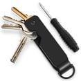 thumbnail image 1 of Organizador de llaves compacto para hombre, llavero metálico, organizador silencioso, cadena de bolsillo, llavero inteligente, soporte metálico, 1 of 7