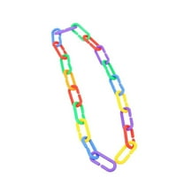 Gymnture Parrot Cage Bird Chain Chook Rat Links Toys Clips Activity Hanging Accessories Interactive