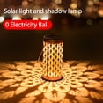 thumbnail image 1 of Lanterne Solaire Extérieure Rechargeable Automatique Décorative Projecteur Nocturne Lampe de Projection Décorative Allée Sentier Rue Patio Aménagement Paysager Éclairage Argent, 1 of 9