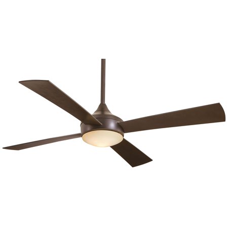 

52 Minka Aire Aluma Bronze LED Wet Rated Ceiling Fan with Remote