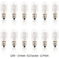 thumbnail image 2 of Betus 12 Pack 15 Watt Dimmable E12 Socket Salt Lamp Bulb, 2 of 7