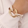 thumbnail image 1 of Conjunto de pulseras de cadena cubana Curb Punk a la moda, brazaletes de abalorios de Color dorado grueso bohemio para mujer, regalos, joyería de moda 2022 Tan Jianjun  unisex, 1 of 2