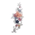 thumbnail image 2 of Apliques de flores bordados de encaje Hugo Parches para coser camisetas ropa de jeans, 2 of 7
