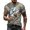 Grey10, variant on Men Vintage Deer Print Crew Neck T-Shirt, Loose Fit Short Sleeve Funny Graphic Basic Tee Summer Casual Daily Outdoor Holiday Tops(Khaki1,XXL)