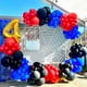 thumbnail image 4 of Kit de arco para globos Balloon Yexnum, 60 unidades, azul, rojo y negro, 4 of 7