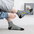 thumbnail image 2 of Pofeuu Sunflowers Print 30cm Socks, Adult Running Hiking Socks for Youth and Adult, 2 of 7