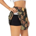 thumbnail image 2 of Disketp Heart Print Women's Shorts Workout Shorts for Athletic Gym Running Shorts with Phone Pockets, 2 of 8
