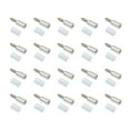 thumbnail image 2 of Deyuer 20/50/100Pcs Self-Tapping Screws Cabinet Laminate Support Pins Self Drilling Shelf Pegs with Non-Slip Sleeve for Furniture Bookcase Closet,20PCS, 2 of 8