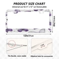 thumbnail image 2 of Aluminum License Plate Frame 2 Pack Car Exterior Accessory Car Tag Holder for Front Rear Plates Cars Decor Lavender-colored Butterfly Pattern, 2 of 7