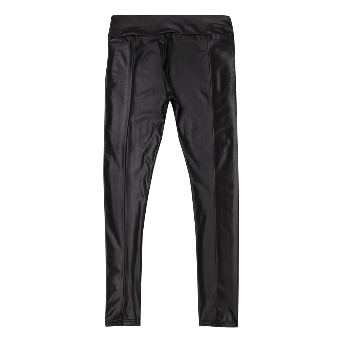 pu high waisted trousers