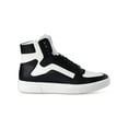 thumbnail image 2 of INC Mens Black Comfort Perforated Keanu Round Toe Platform Lace-Up Athletic Sneakers 8.5 M, 2 of 2