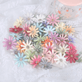 thumbnail image 1 of Flor de margarita de simulación de 4 cm, cabeza de flor de seda, corona de flores artificiales, accesorios para el hogar, boda, flor falsa, 1 of 5