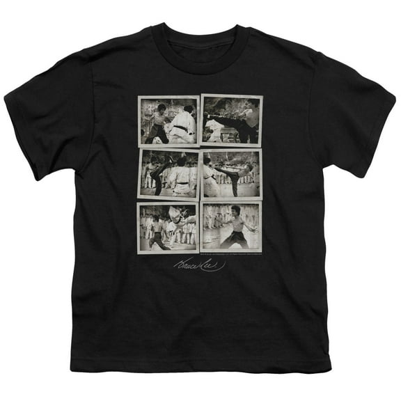 Bruce Lee - Snap Shots - Youth Short Sleeve Shirt - X-Large