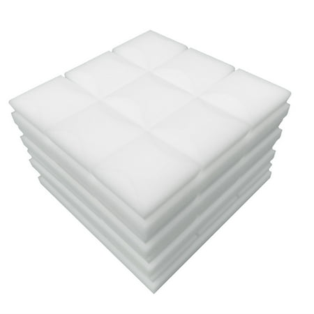 dtydtpe christmas decorations 4pcs acoustic foam panel sound stop absorption sponge studio ktv soundproof room decor