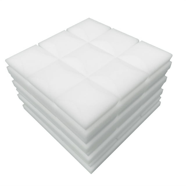 4 Pcs Panneau en Mousse Acoustique Absorption du Son Arrêt Éponge Studio KTV Insonorisé