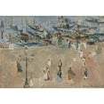 thumbnail image 3 of Maurice Prendergast 24x18 Black Modern Framed Museum Art Print Titled - Gray Day, Venice (1899), 3 of 5