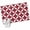 Red, variant on Abstract Geometric Area Rugs 5'x7', Washable Small Throw Rugs for Laundry Room Playroom, Vintage Rhombus Circle Texture Green Indoor Outdoor Rug Non-Slip Low Pile Carpet Runner Reversible Floor Mats