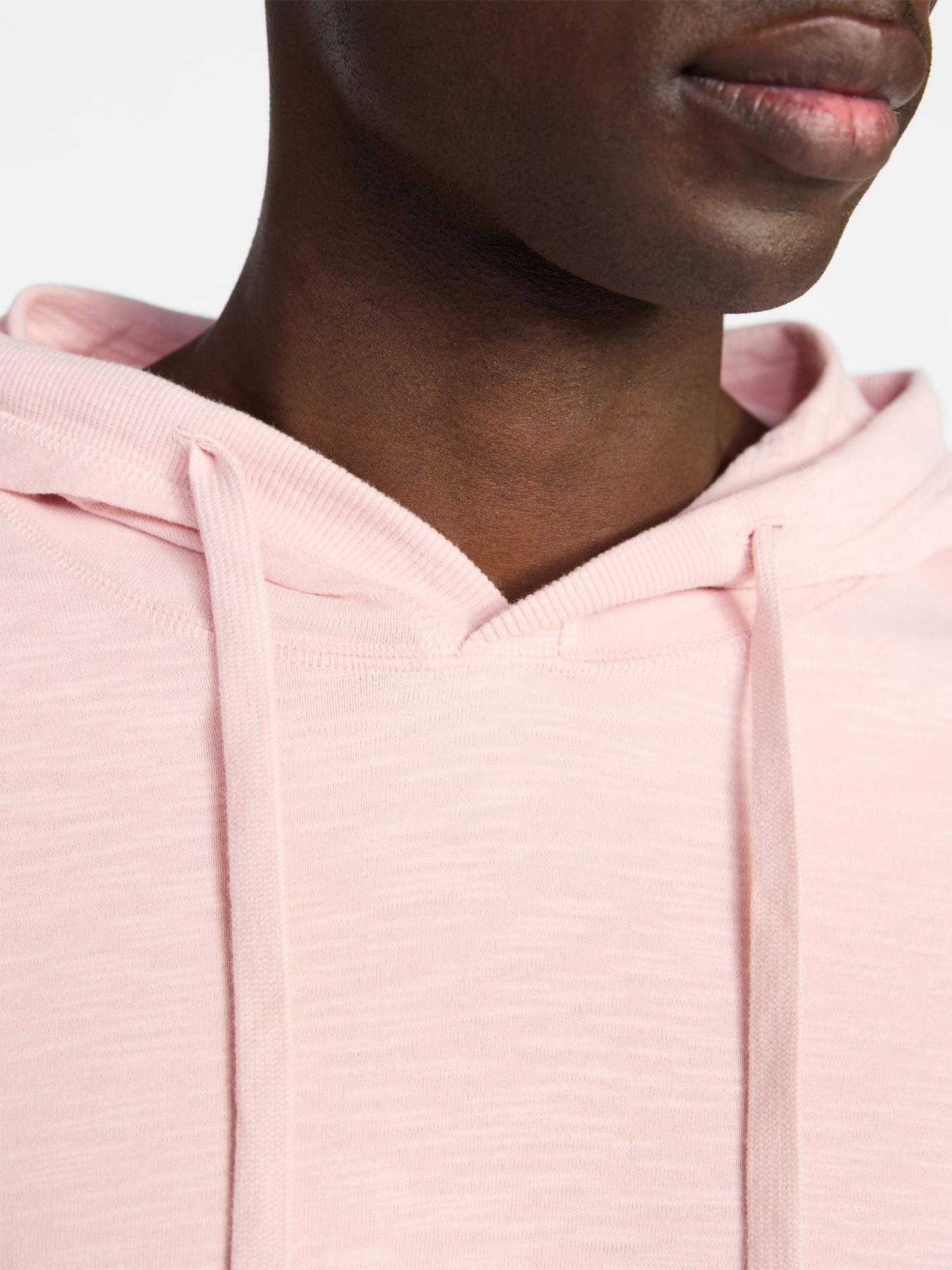 George Men's and Big Men's Slub Hoodie with Long Sleeves, Size S-3XL