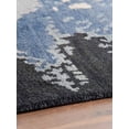 thumbnail image 6 of HAND KNOTTED WOOL ABSTRACT MODERN AREA RUGS - 9'x12', Rectangle Shape, Multicolor Color, Classic Traditional Design, Low Pile Handmade Area Rugs for Living Room, Bed Room (N00804), 6 of 7