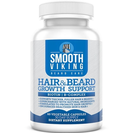 Hair And Beard Growth Support Men S Facial Hair Supplement