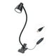 thumbnail image 2 of Lámpara De Escritorio Con Abrazadera De Cuello De Cisne, Portátil, Flexible, 10 Clips De Brillo Ajustables, Lámpara De Escritorio De 5W Y 24LED Para Dormitorio, 2 of 7