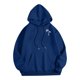 thumbnail image 2 of Sudadera con capucha para hombre, informal, a la moda, de color liso, de manga larga, con bolsillo, de poliéster, 2 of 4