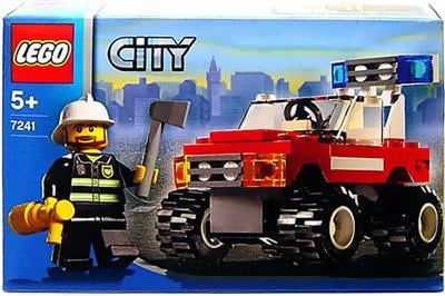 lego fire chief car