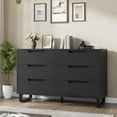 thumbnail image 5 of Garvee Farmhouse Dresser with 6 Drawers, 47.2 x 15.8 x 30", Black, 5 of 8