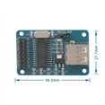 thumbnail image 5 of Microcontroller U Disk Read Write Module for U Disk Data Storage and Retrieval, 5 of 10