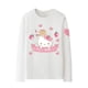 thumbnail image 5 of Camiseta de manga larga con articulación de Hello Kitty para mujer, Top periférico de Catone, ropa de algodón puro para niñas, 5 of 7