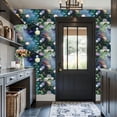thumbnail image 3 of Peel and Stick Wallpaper Floral Landscape Glowing Daisies Wildflowers Wall Mural 17.7in x 9.8ft Self Adhesive Removable Wall Paper Renter Friendly Wallpaper for Nursery Bedroom Cabinets, 3 of 8