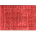 thumbnail image 1 of Ahgly Company Indoor Rectangle Oriental Red Industrial Area Rugs, 2' x 4', 1 of 4