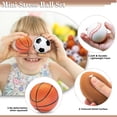 thumbnail image 3 of Pelotas antiestrés Oleitodh Sports, 60 unidades, para niños, con 4 estilos, 3 of 9