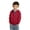 Red, variant on Precious Cargo Boys Full-Zip Hooded Sweatshirt, 2T, Red