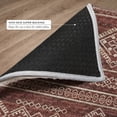 thumbnail image 6 of Addison Rugs Dream Shag Premium Machine Washable Transitional Tribal, Diamond Canyon Round Rug, 8' x 8', 6 of 8