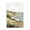 Serene Coastal Cliff Morning Light, variant on Stupell Industries Transitional Serene Cliff Coast Landscape Black Framed Print Under Glass, 14 x 20, by Petals Prints Design