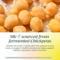 thumbnail image 5 of MegaFood Vitamin K1 & K2 - Vitamin K2 MK7 from Fermented Chickpeas, Works with Calcium in Your Body to Support Healthy Bones, Supports Heart Health, Vegan - 60 Capsules, 60 Servings, 5 of 8